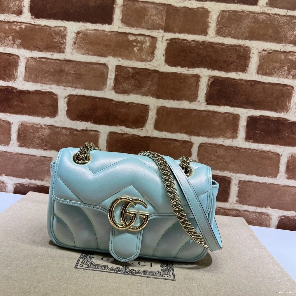 Hyper Peter GG GUCCI bag-23*14*6CM MARMONT 0709